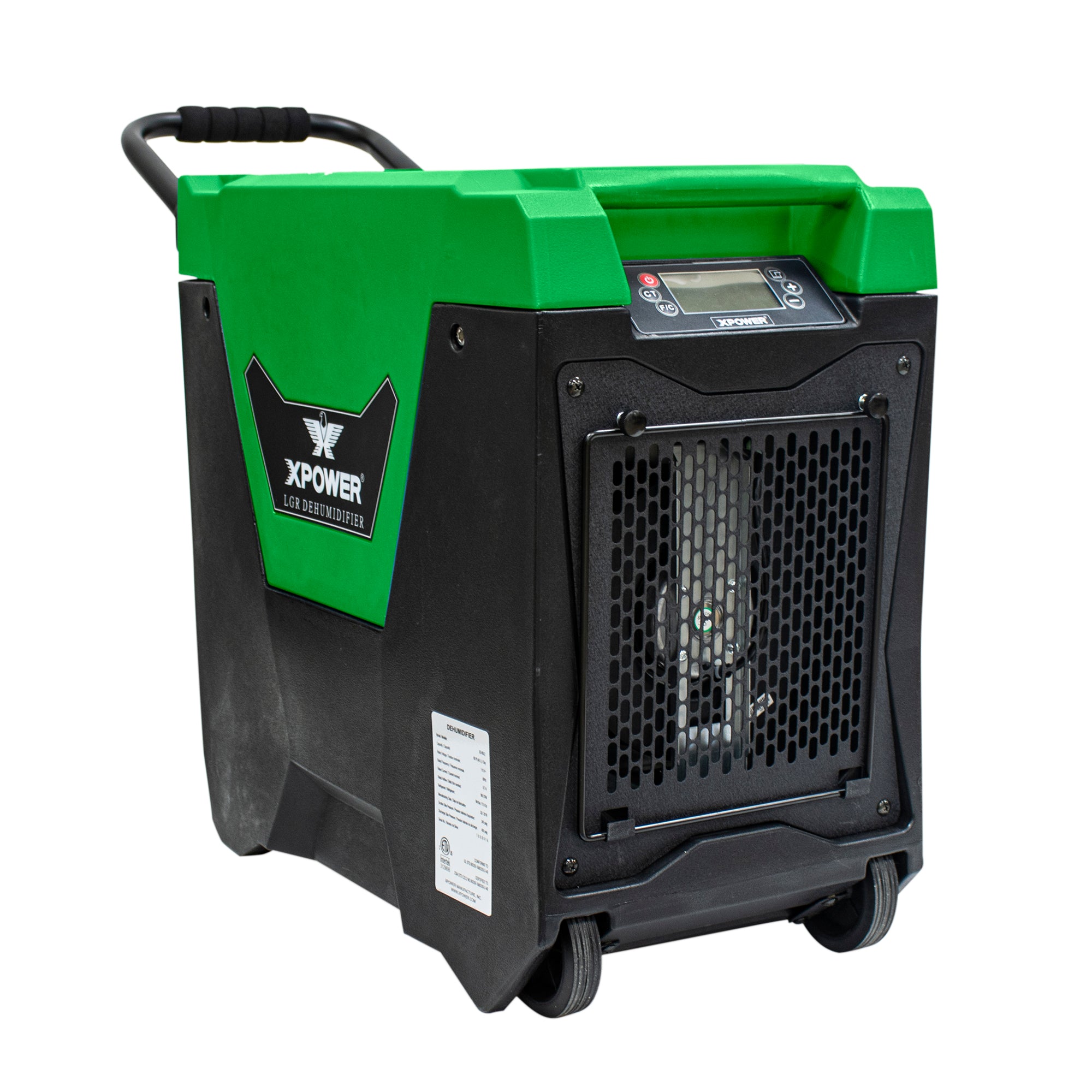 XPOWER XD85L2 Commercial LGR Dehumidifier Ultimate Water Damage Solution supplementary technical documentation with detailed specifications for superior water treatment systems