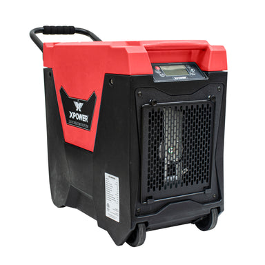 XPOWER XD85L2 Commercial LGR Dehumidifier Ultimate Water Damage Solution detailed construction view demonstrating superior engineering for superior water treatment systems