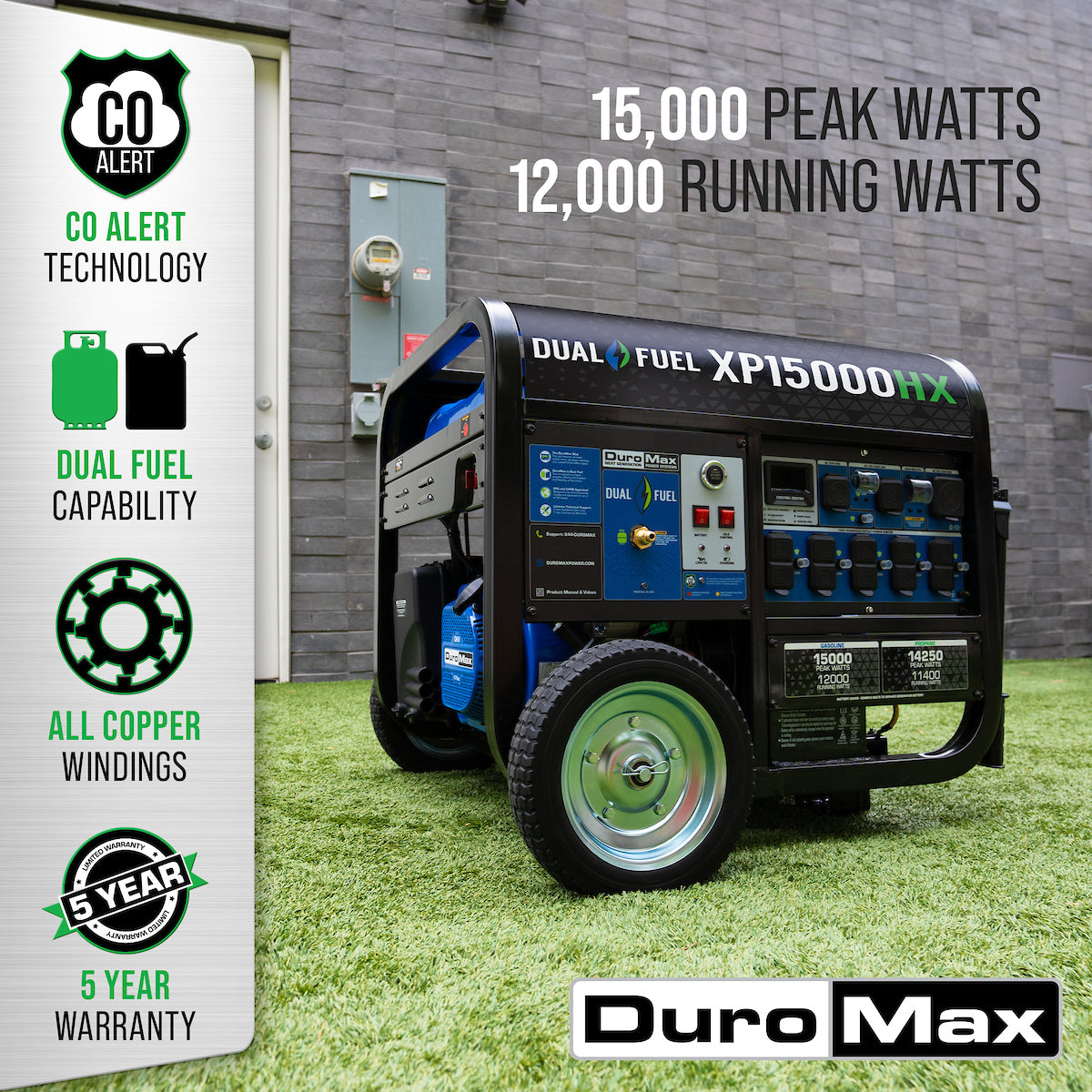 DuroMax XP15000HX generator feature image