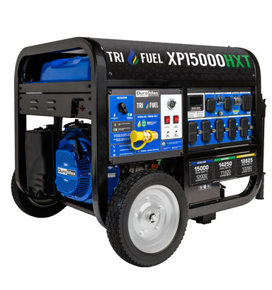 DuroMax XP15000HXT 15,000 watt tri fuel portable generator