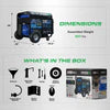 DuroMax XP15000HX+ 15,000 Watt Dual Fuel Portable Generator