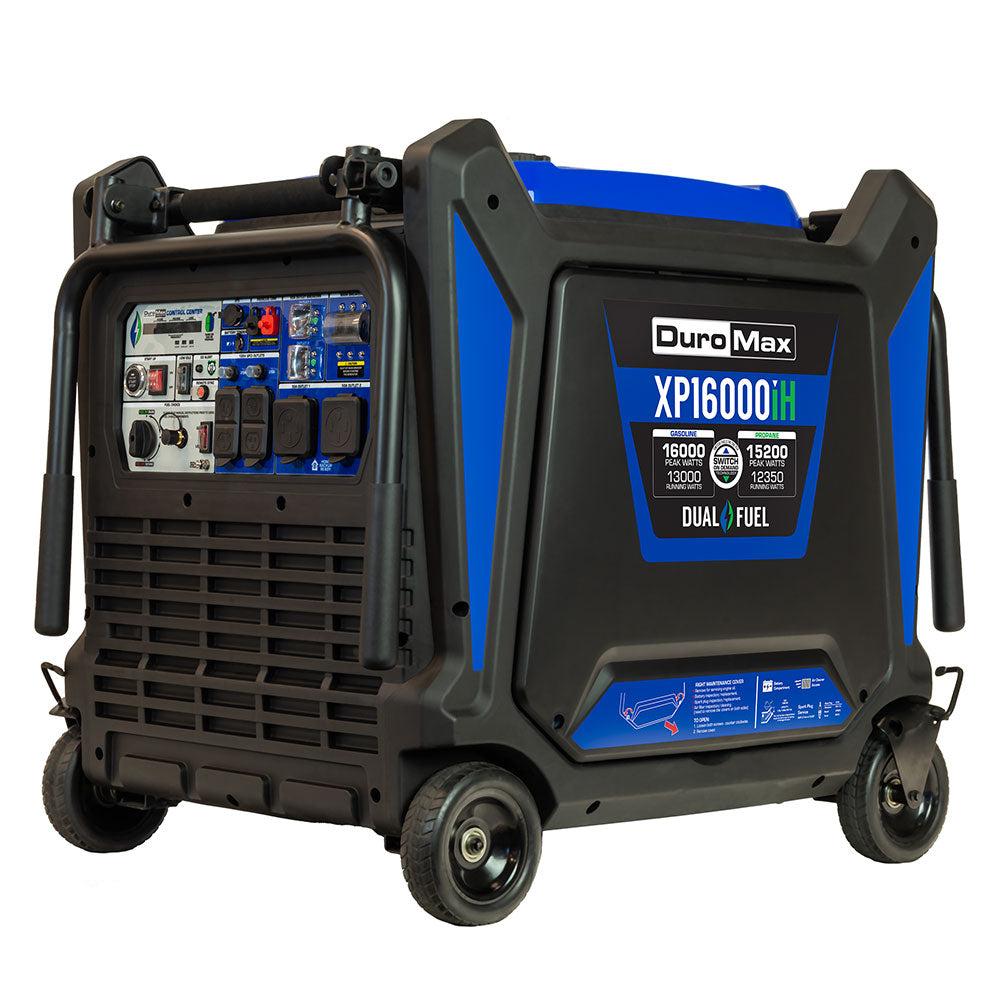 DuroMax XP16000iH 16,000 Watt Portable Dual Fuel Inverter Generator - Power Your Home Anywhere