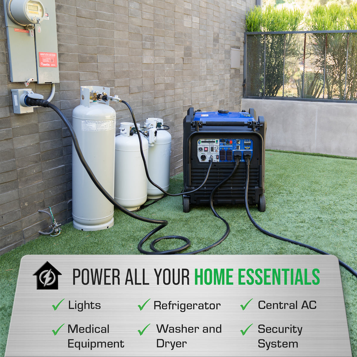 DuroMax XP16000iH 16,000 Watt Portable Dual Fuel Inverter Generator - Power Your Home Anywhere