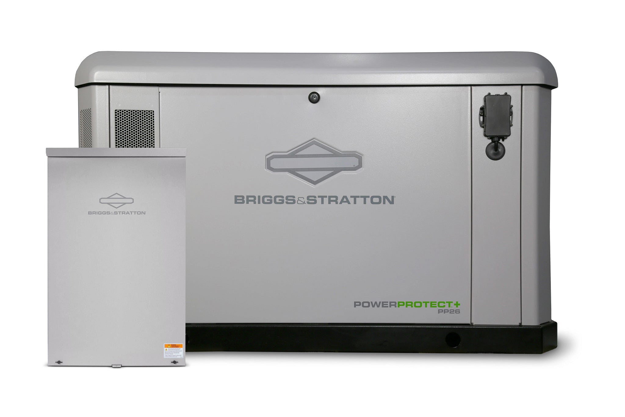 PowerProtect+ 26kW generator with included 200A transfer switch