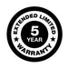5-year extended limited warranty for Generac liquid-cooled standby generators 22kW to 60kW