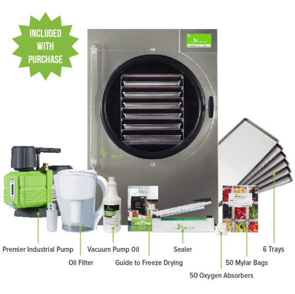 Harvest Right Large Stainless Steel Home Pro Freeze Dryer - Preserve Food for 25 Years