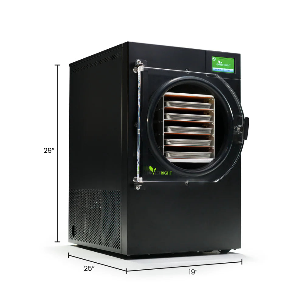Black Harvest Right Medium Home Pro Freeze Dryer - Preserve Food for 25 Years