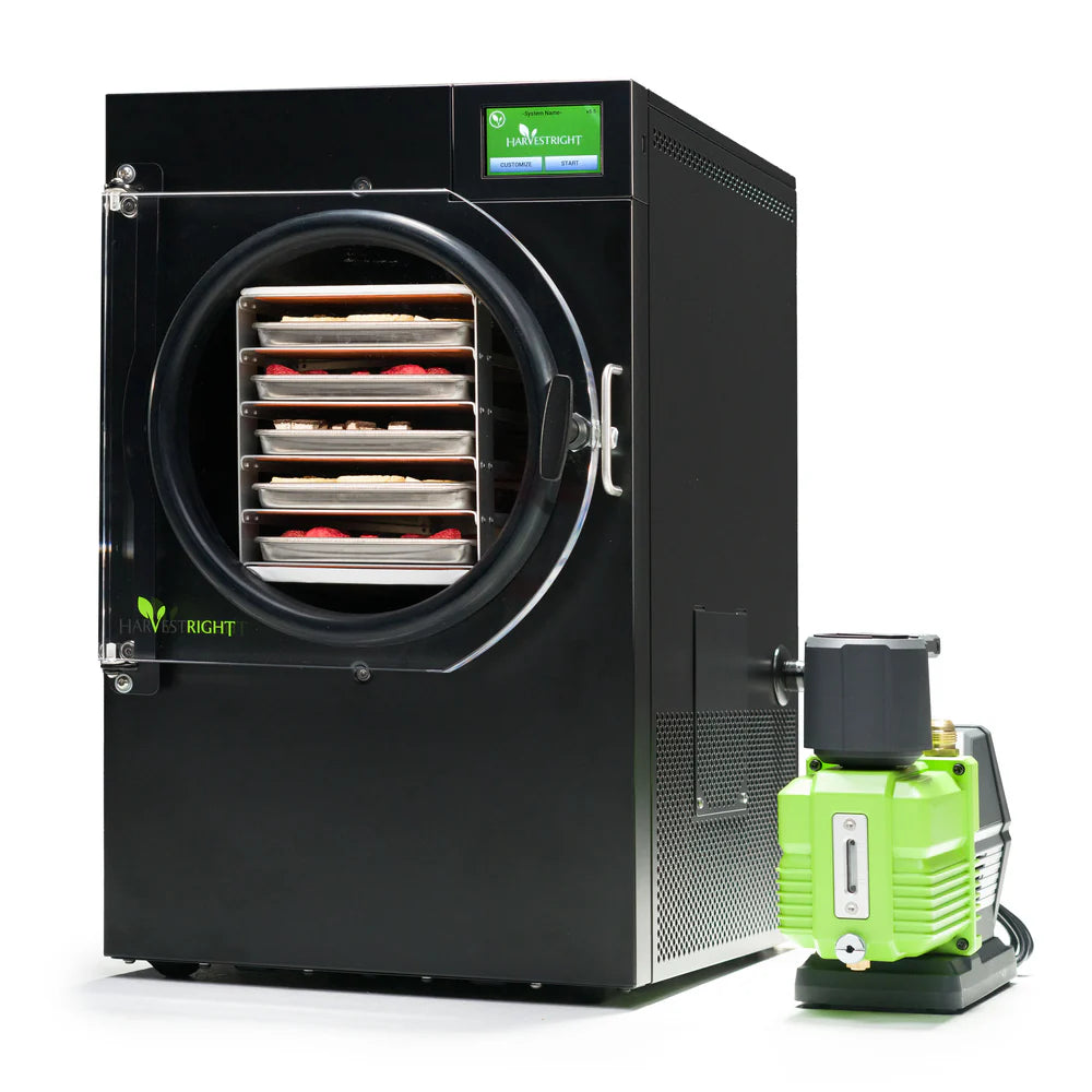 Black Harvest Right Medium Home Pro Freeze Dryer - Preserve Food for 25 Years