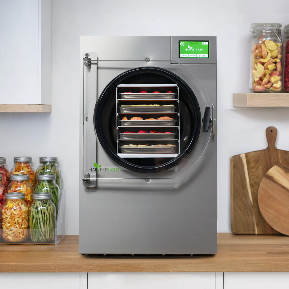 Stainless Steel Harvest Right Medium Home Pro Freeze Dryer - Preserve Food for 25 Years
