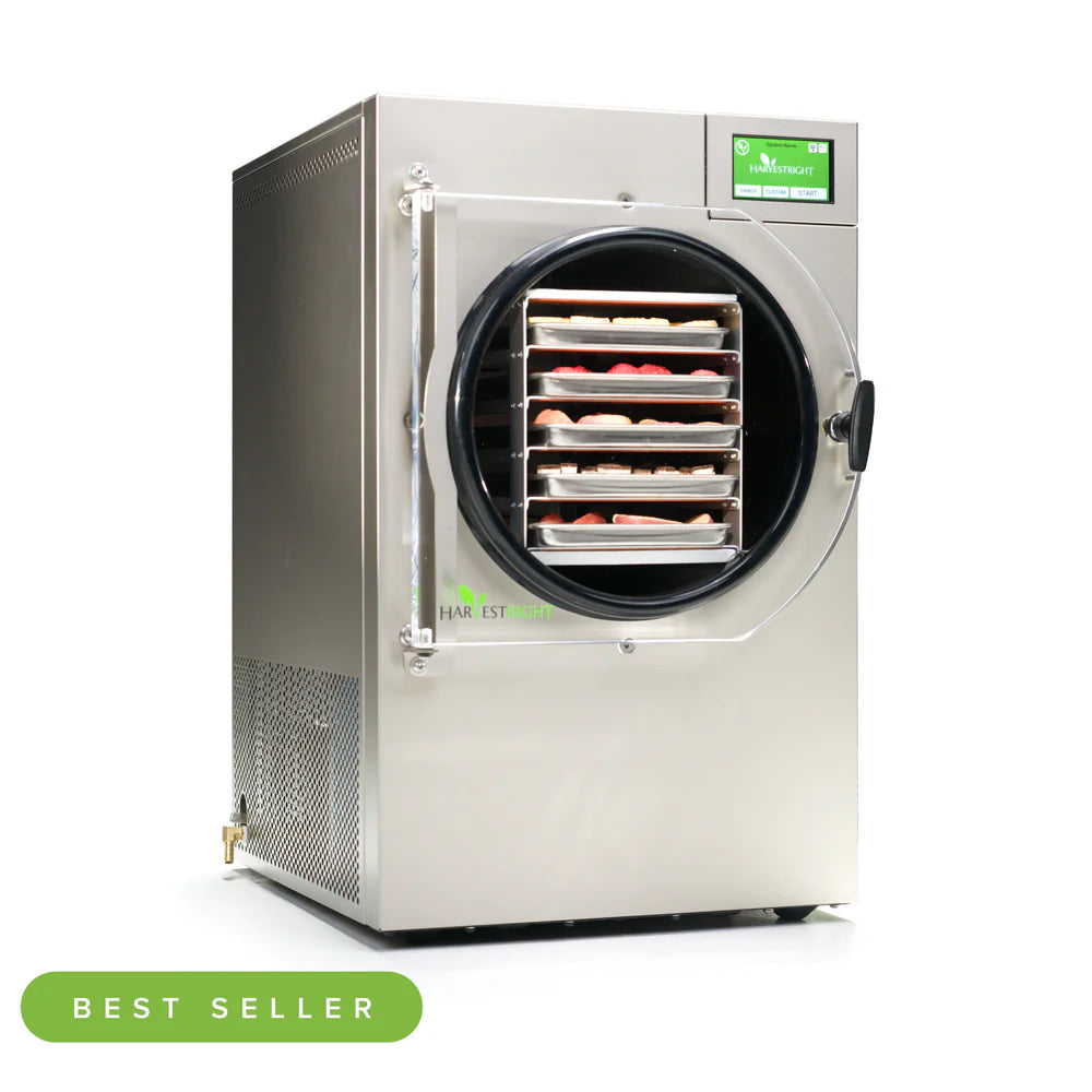 Stainless Steel Harvest Right Medium Home Pro Freeze Dryer - Preserve Food for 25 Years