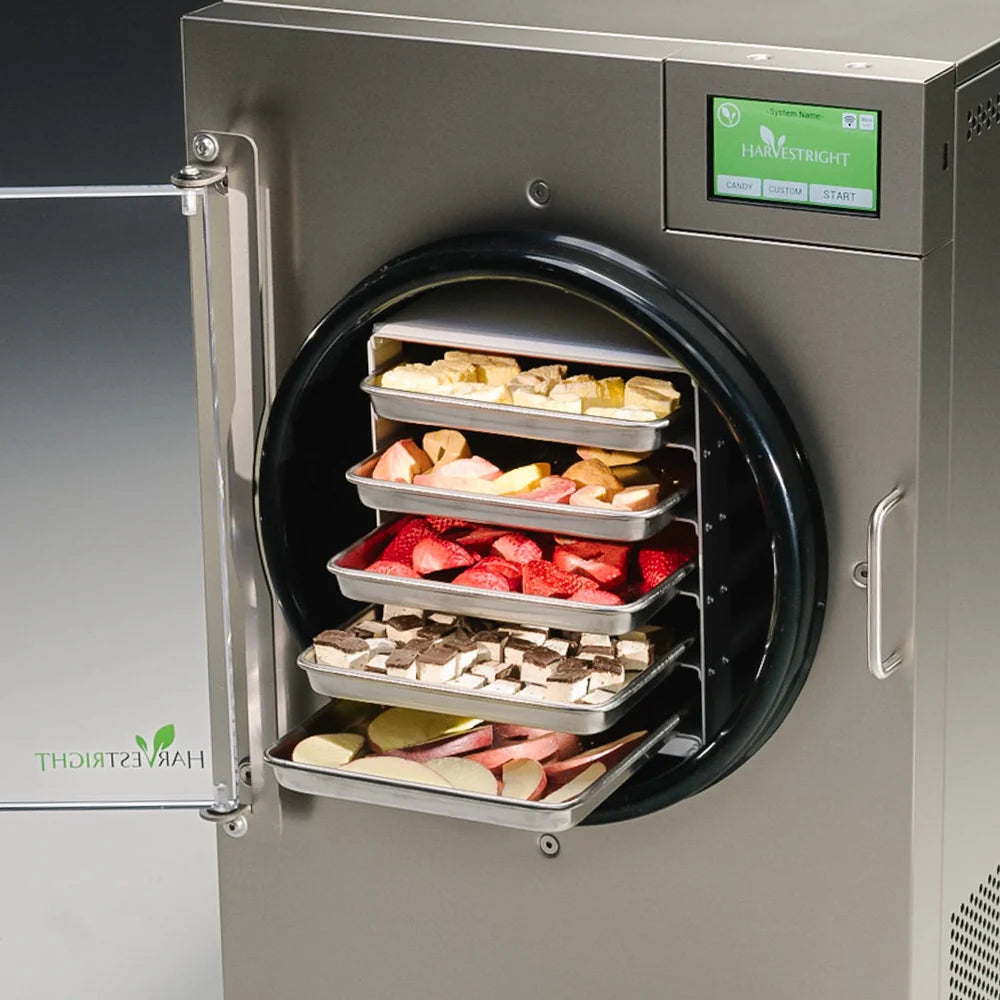 Stainless Steel Harvest Right Medium Home Pro Freeze Dryer - Preserve Food for 25 Years