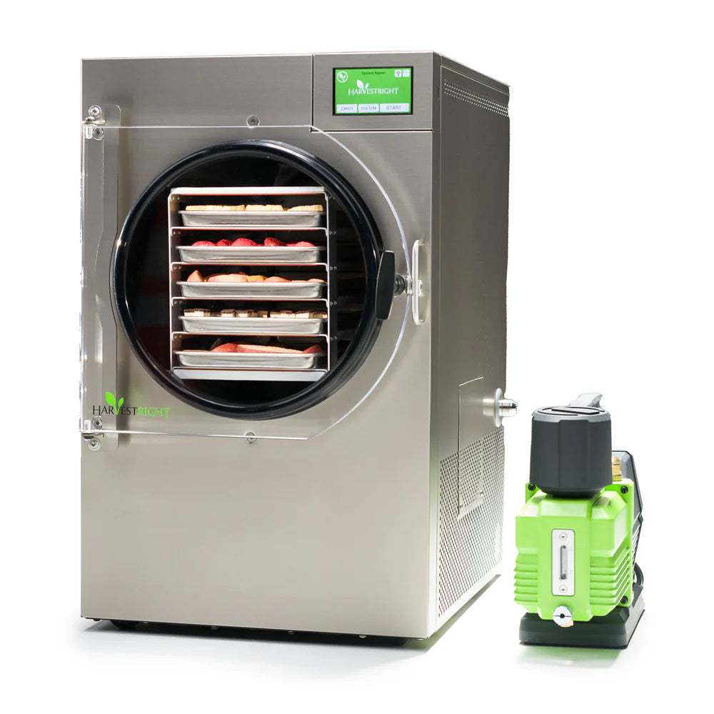 Stainless Steel Harvest Right Medium Home Pro Freeze Dryer - Preserve Food for 25 Years