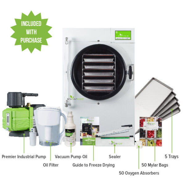 White Harvest Right Medium Home Pro Freeze Dryer - Essential Survival Gear