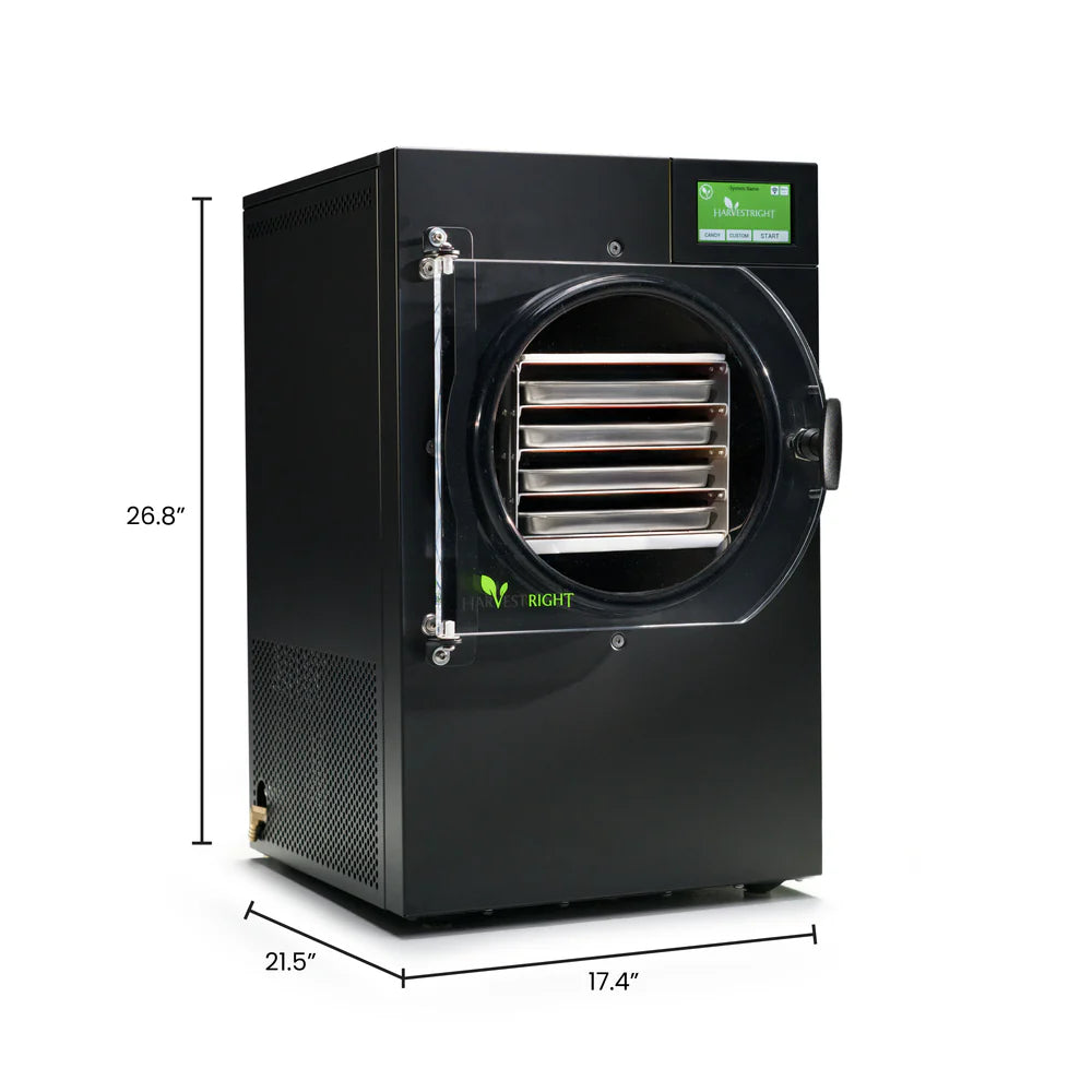 Black Harvest Right Small Home Pro Freeze Dryer - Preserve Food for 25 Years