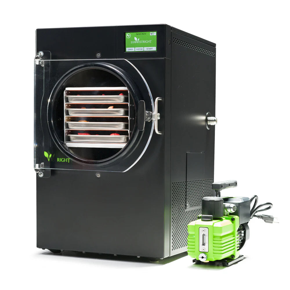 Black Harvest Right Small Home Pro Freeze Dryer - Preserve Food for 25 Years
