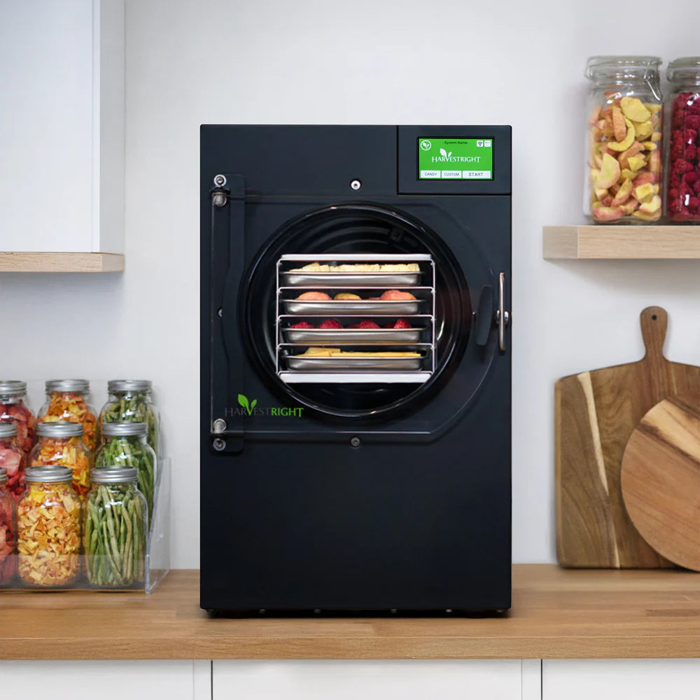 Black Harvest Right Small Home Pro Freeze Dryer - Preserve Food for 25 Years