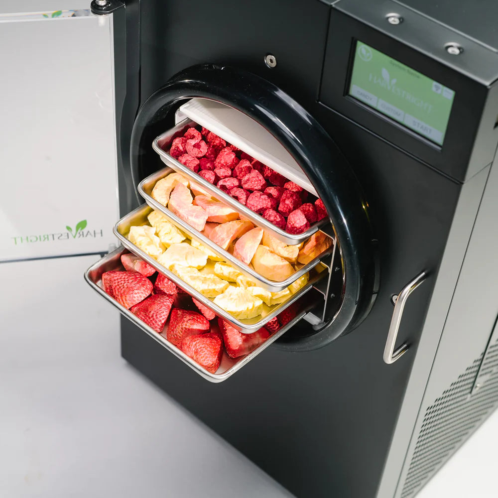 Black Harvest Right Small Home Pro Freeze Dryer - Preserve Food for 25 Years