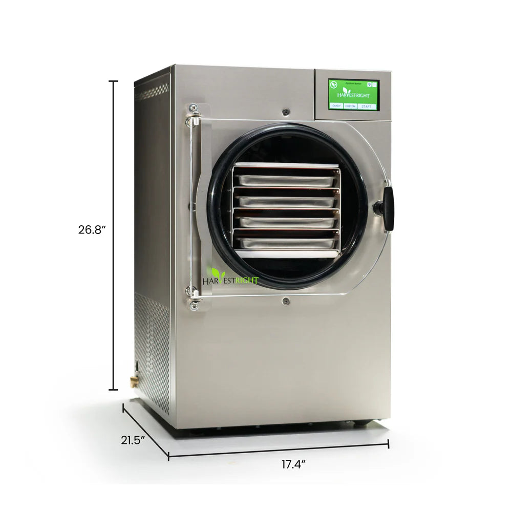 Stainless Steel Harvest Right Small Home Pro Freeze Dryer - Preserve Food for Years