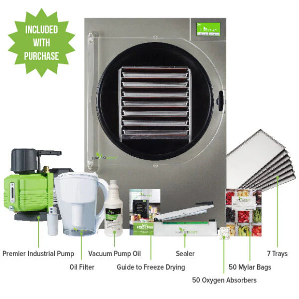 Harvest Right X-Large Stainless Steel Home Pro Freeze Dryer - Preserve Food for 25 Years