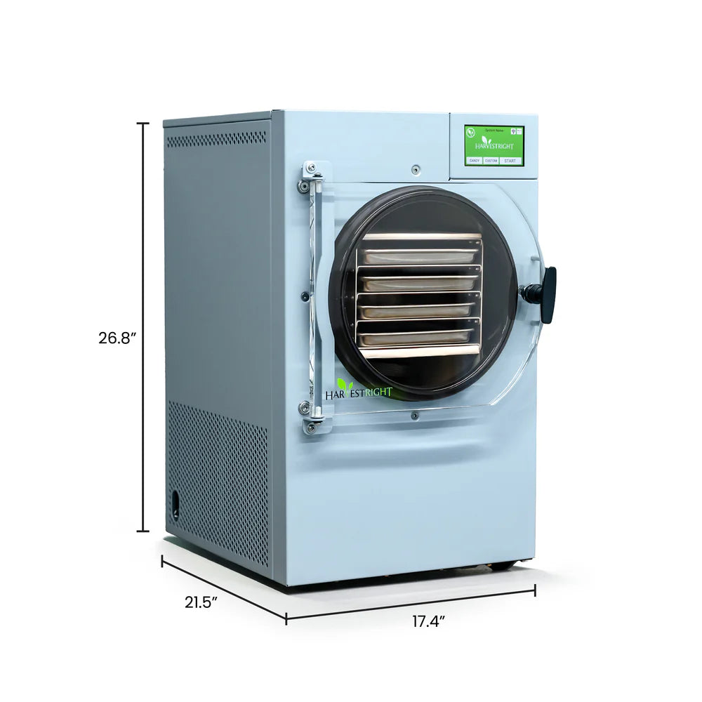 Blue Harvest Right Small Home Pro Freeze Dryer - Preserve Food for 25 Years