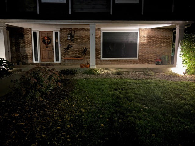 Exterior with Boss Security Screens installed