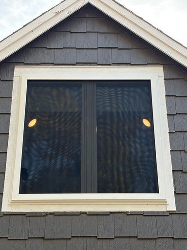 Boss 2050 security window screen example, manufacturer photo; actual custom product varies