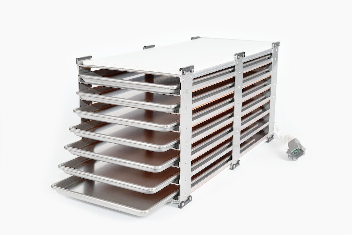 7-Shelf Stack & 15mm Trays for Xiros Mikro Freeze Dryer