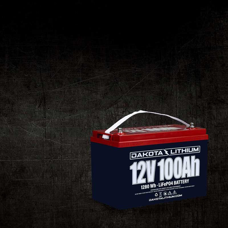 Dakota Lithium 12V 100Ah Deep Cycle LiFePO4 Battery