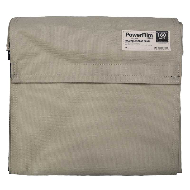 PowerFilm 160W Crystalline Solar Blanket (Foldable Solar Panel) with SAE Connector