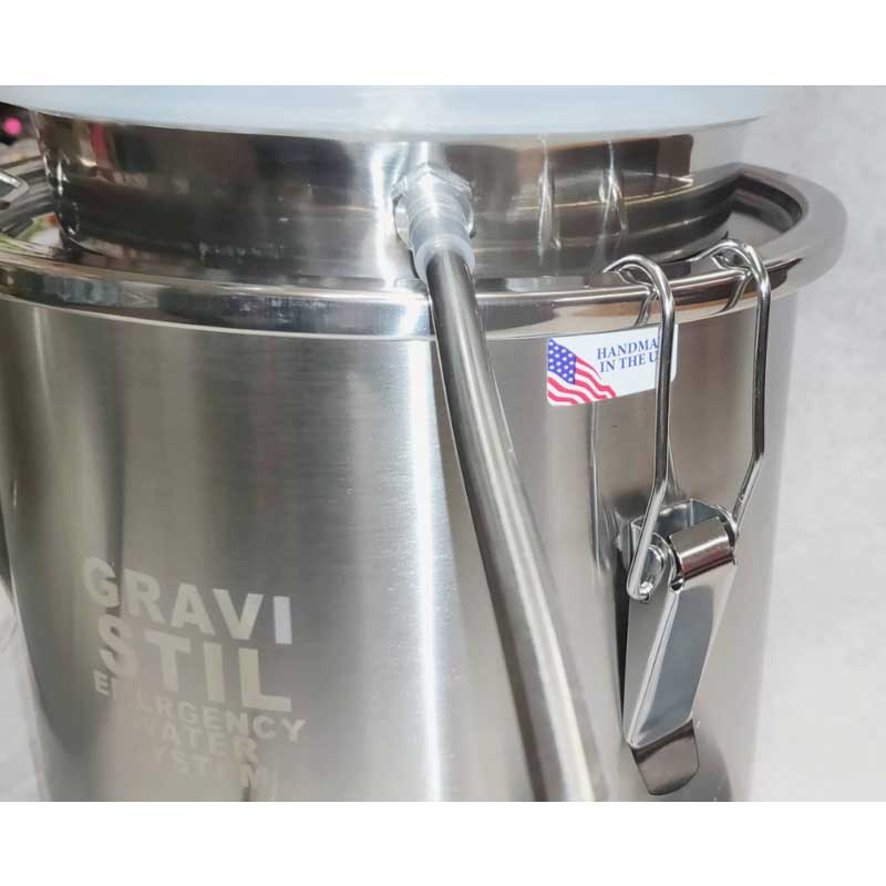 Gravi-Stil with Solar Pump - Survival Water Distiller for Brackish or Ocean Water