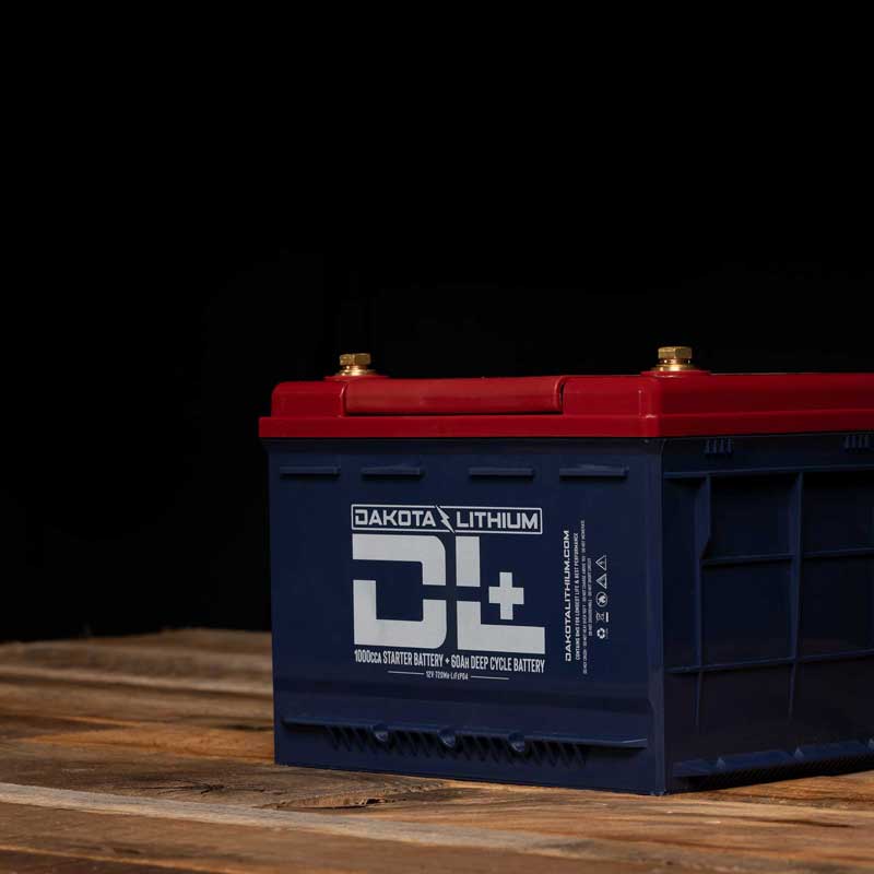 Dakota Lithium DL+ 12V 60Ah Dual-Purpose battery - exceptional power & a long lifespan