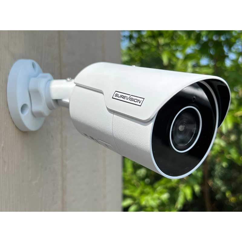 CCTV Security Pros Infrared Bullet 32 Camera 4MP IP Video Recording System